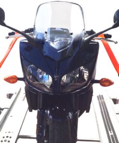 Badass Moto - Soft Loop Motorcycle Tie Down Straps - 11,000 Lbs Break Strength, Heavy Duty Ultra Soft Loops - Scratch Free Trailering - Tow Bikes, Trikes, ATV, UTV - Hi Vis Orange - 4 Tiedowns XL Hi Vis Sturgis Orange 19 71pGP8Jb8CL