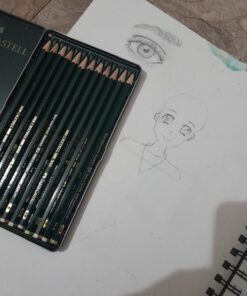 Faber-Castell 9000 Graphite Sketch Pencil Sets Art 8B - 2H set of 12 8 Colors 33 71pHNWOL59L