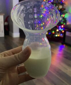 haakaa Manual Breast Pump for Breastfeeding, Silicone, Clear 4oz/100ml 1 Count (Pack of 1) 16 71pI9RmeypL