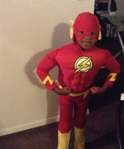 Rubie's DC Comics Deluxe Muscle Chest The Flash Child's Costume Small 28 71pICT3SLPL