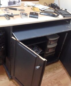 VIVO Adjustable Under Desk and Wall PC Mount, Computer Case CPU Holder with Swivel Action and Secure Locking, Black, MOUNT-PC01 96 71pIKOmxiqL