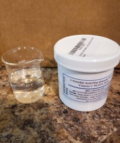 L-Ascorbic Acid Powder (Cosmetic Vitamin C Powder for Face) to Make Your Own Vitamin C Serum, Hyaluronic Acid Serums with Vitamin C & Other DIY Cosmetic Formulations for Skin Care 6 Oz 29 71pIPCgMERL