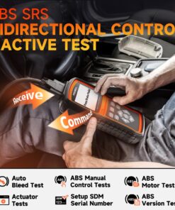 FOXWELL NT630 Plus OBD2 Scanner Diagnostic Tool, Car Code Reader ABS Scan Tool Bleeding Brake SRS Scanner Bidirectional Control with Airbag Light Reset SAS Calibration Oil Light EPB Service 42 71pIaBsyKcL