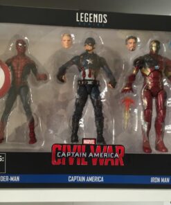 Marvel Legends Captain America: Civil War 6-inch Figure,48 months to 1188 months 3-Pack 52 71pJD0NW4L