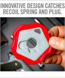 Real Avid 1911 Smart Wrench - Barrel Bushing Wrench, Government & Officer, Rubberized Non-Slip Outer Ring | Non-Marring Accessories for Breakdown Takedown Tool 18 71pJHvy8vdL