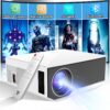 Projector with Wifi and Bluetooth, Wielio 500 ANSI Native 1080P Projector 15000 Lumen 4K Portable Home Video Projector Compatible with Iphone Android Phone/TV Stick/PS5/PC/Laptop 30-300 inch 44 71pK4ENOJmL