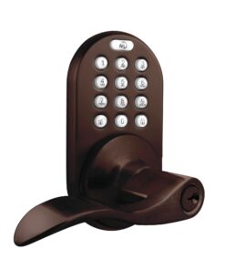 MiLocks TKL-02OB Digital Lever Handle Door Lock with Keyless Entry via Keypad Code for Interior Doors, Oil Rubbed Bronze 7 71pKjHLbNJL
