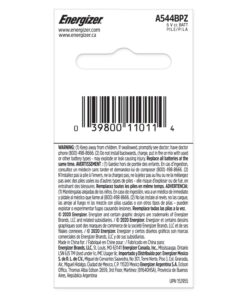 Energizer A544BPZ Zero Mercury Battery, Multi 1 Count (Pack of 1) 11 71pLJ1CR2L
