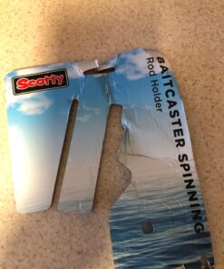 Scotty #282-BK Baitcaster Rod Holder w/Gearhead & Track (Black) Black 50 71pLXS m84L