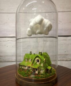 Totoro 1/150 Studio Ghibli Series Kiki's Delivery Service Kiki and Gigi's House (Okino House) MK07-22 Paper Craft 51 71pLZIcAbLL