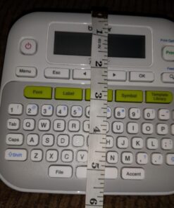 Brother P-touch, PTD210, Easy-to-Use Label Maker, One-Touch Keys, Multiple Font Styles, 27 User-Friendly Templates, White, Gray/White 54 71pLgjBYnzL