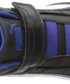 PUMA Tune Cat B 2 V Kids Sneaker , Limestone Gray/Limoges, 9 M US Toddler Infant (0-12 Months) 4 Infant Black/White/Surf the Web 12 71pLk0YsjVL