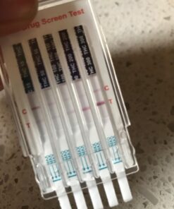 UTest -O-Meter 5 Level THC Home Drug Test | Marijuana Urine Test Kit | Highly Sensitive Testing Strips with Instant Results | 5 Panel Tests 15 ng/mL, 50 ng/mL, 100, 200, & 300 ng/mL (4-Pack) 41 71pNCoxSE0L