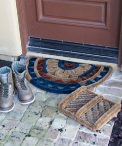 Rubber-Cal "Herringbone" Coir Boot Scraper Brush, 2.5 by 12 by 13-Inch (10-100-009), Tan 16 71pNbheyIVL