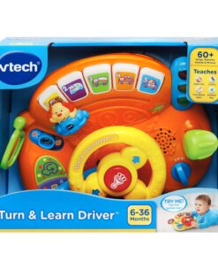 VTech Turn and Learn Driver Amazon Exclusive,Orange Orange Standard Packaging 37 71pO08E1WL