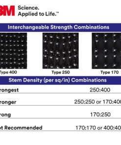 3M Dual Lock Reclosable Fasteners Heavy Duty Industrial Use Black TB3550 1" x 10 ft Mated Strip Indoor/Outdoor Use Great for Metal, Glass, Acrylic, PC, ABS 16 71pO3VI0j8L