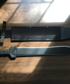 Cold Steel All Purpose Tactical Machete with Sheath, Great for Clearing Brush, Survival, Camping and Outdoor Activities, Gladius Machete, One Size,Black 36 71pOkHHjpVL