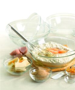 Duralex Made In France Lys Stackable Glass Bowl (Set of 4), 1 oz., 2.3 Inches, Clear 1.25 oz 23 71pOu6A3NSL