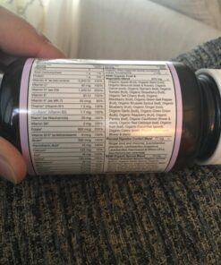 Garden of Life Prenatal Multivitamin for Women with Iron, Folate & Vitamin C and D3 for Neural Development & Probiotics for Immune Support – Vitamin Code – Non-GMO, Gluten-Free, Kosher, 30 Day Supply 90 Count (Pack of 1) 35 71pP2BidoL