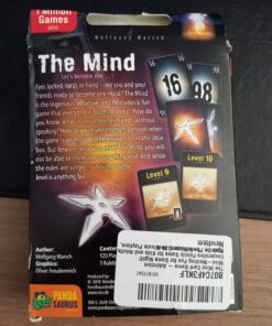 The Mind Card Game - Addictive Mind-Melding Fun for Game Night! Cooperative Family Game for Kids and Adults, Ages 8+, 2-4 Players, 15 Minute Playtime, Made by Pandasaurus Games 1 Count (Pack of 1) Board Games 50 71pPNVMJi3L
