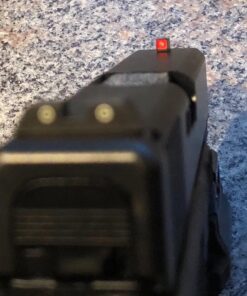 AmeriGlo Combative Application Pistol Sight fits Glock 17,19,22,23,24,26,27,33,34,35,37,38,39, Green/Orange 21 71pPSoWyHKL