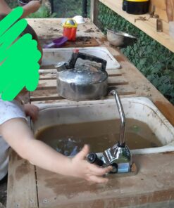 Valterra - RP800 Rocket Hand Pump for RV, Camper Holding Tank Faucet Pump - Chrome 25 71pPoOVBGmL