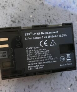 STK LP-E6 Battery for Canon LP-E6N LPE6 Promaster LP-E6NH EOS R R5 R6 R7 5D Mark II III and IV 90D 70D 5Ds 6D 5Ds 80D 7D 60D, 5Ds MKii, MKii MKiii MKiv, 5D4 LPE6N LPE6NH, LP E6 E6N E6NH Accessories 45 71pPyP0tOL