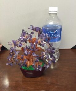 Parma77 Amethyst Crystal Tree, Purple Healing Crystals Gemstones Bonsai Money Tree, Purple Room Decor Cubicle Office Desk Decor for Women, Feng Shui Wealth and Luck Spiritual Gifts for Women 41 71pR8Wu1kjL