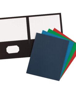 Avery 47993 Two-Pocket Folder, 40-Sheet Capacity, Assorted Colors (Box of 25) 25 pack 16 71pRXRKzZoL