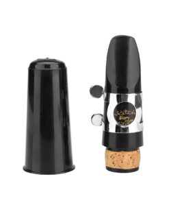 Glory Clarinet Mouthpiece Kit with Ligature,one Reed and Plastic Cap~black, Click to See More Colors 18 71pRYpW4l1L