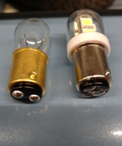 Shoreline Marine LED Replacement Bulbs | Includes #1156#1044 LED Bulb & #90 Bulb for Bow Lights | All Around Lights & Trailer Lights #1044 Bulb 16 71pRq k XLL