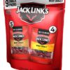 Jack Link's Beef Jerky Variety - Includes Original and Teriyaki Flavors, On the Go Snacks, Great Stocking Stuffer Gift, 13g of Protein Per Serving, 9 Count of 1.25 Oz Bags 11 71pRsgr9CaL