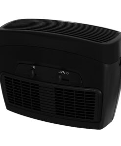 Alternative view of Holmes Desktop HEPA-Type , 3 Speeds plus Optional Ionizer small Air Purifier, HAP242B-U, Black