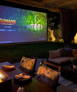 Projector with WiFi and Bluetooth, ASAKUKI Native 1080P 4K Support 450 ANSI Outdoor Movie Proyector, Indoor Home Theater w/ Portable Bag, Compatible w/ Sticks/Phone/iphone/Laptop 41 71pSIjTXW7L