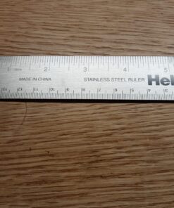 Helix Stainless Steel Ruler 6" / 15cm (13006) 12 71pSJYKPdBL