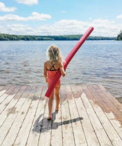 Pool Noodle, FixFind 5 Pack of 52 Inch Hollow Foam Pool Swim Noodle, Bright Foam Noodles for Swimming, Floating and Craft Projects Multi-Colored 17 71pTcTVg 5L