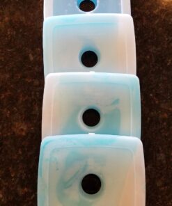 Cool Coolers by Fit + Fresh, 4 Pack Slim Ice Packs, Space Saving Reusable Ice Packs for Lunch Boxes or Coolers, Single Pack Pack of 4 48 71pTcWu0WRL