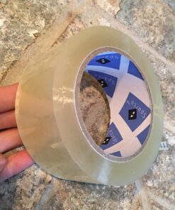 Sparco Sealing Tape Transparent Heavy Duty, 48mm x 50m, 6 Rolls (60041) 15 71pUF 8YzaL