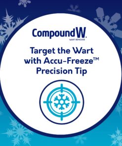 Compound W Freeze Off Advanced Wart Remover with Accu-Freeze, Multicolor, 1 Count 24 71pUNVxdL6L