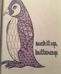 Calm the F*ck Down: An Irreverent Adult Coloring Book Paperback, Coloring Book 66 71pUeopEAKL