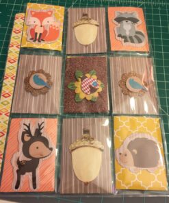 Big Dot of Happiness Woodland Creatures - DIY Shaped Baby Shower or Birthday Party Cut-Outs - 24 Count 38 71pUn8rhDJL