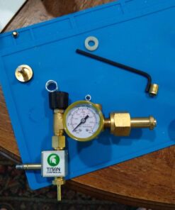 VIVOSUN Hydroponics CO2 Regulator Emitter System with Solenoid Valve Flowmeter for Grow Room Grow Tent Garden House Aquarium 37 71pUsFu5AL
