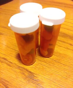 Alternative view of Plastic Prescription Vials with Snap Caps 6 Dram - 12 Per Bag