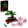 LEGO Icons Bonsai Tree Building Set 10281 - Featuring Cherry Blossom Flowers, DIY Plant Model for Adults, Creative Gift for Home Décor and Office Art, Botanical Collection Design Kit 22 71pVP0qS4wL