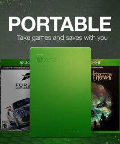 Seagate STEA2000403 Game Drive for Xbox STEA2000403-Hard 2 TB-USB 3.0-Green, 2TB Standard 19 71pXV5UM5XL