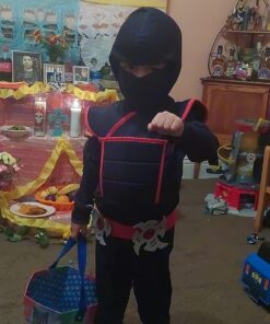 Stealth Toddlers Ninja Costume Medium (3T-4T) Black Standard Packaging 18 71pYLwEGlzL