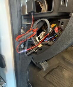 NUNET 15ft MicroUSB & MiniUSB Hardwire Kit with Mini/LP Mini/ATO/Micro2 Fuse, Micro to Mini/Type-C Adapters, Battery Drain Protection System, 15ft Length Cord for Dash Cameras Micro&Mini 42 71pYkQ3rEcL