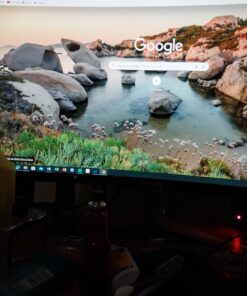 SAMSUNG 23.5” CF396 Curved Computer Monitor, AMD FreeSync for Advanced Gaming, 4ms Response Time, Wide Viewing Angle, Ultra Slim Design, LC24F396FHNXZA, Black 24-Inch DP/HDMI 32 71pZPTaFZbL