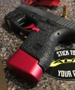 TALON GRIPS Adhesive Pistol Grip – Compatible with Glock 43 – Made in The USA Rubber-Black 53 71pZWHpyGSL