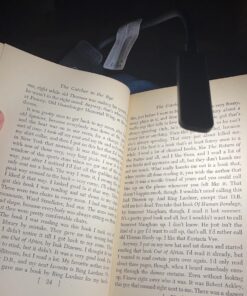 Gritin 9 LED Rechargeable Book Light for Reading in Bed - Eye Caring 3 Color Temperatures,Stepless Dimming Brightness,80 Hrs Runtime Small Lightweight Clip On Book Reading Light for Kids,Studying Black 39 71pZvQjSLL